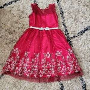 Jona Michelle red holiday dress size 10